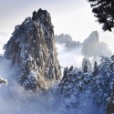 Huangshan Mountains in Winter